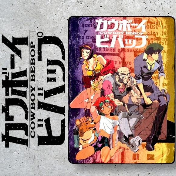 Cowboy Bebop Group CB Sessions Lightweight Ultra Soft Vibrant Throw 42”X60” EUC